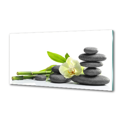 Panel między meble w kuchni Orchidea