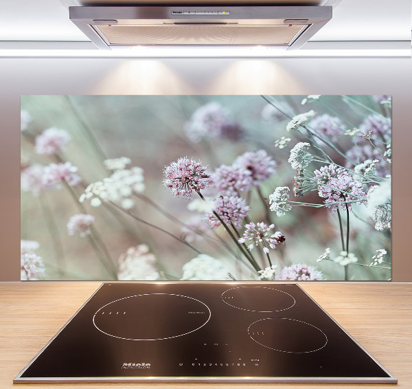 Achterwand keuken Wilde bloemen