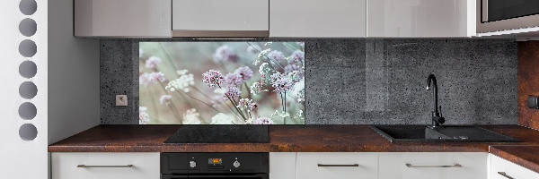 Achterwand keuken Wilde bloemen
