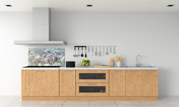 Achterwand keuken Wilde bloemen
