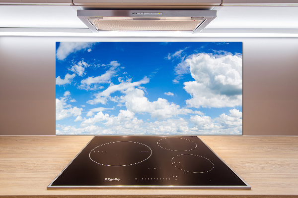 Spatplaat keuken Wolken aan de hemel