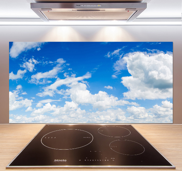 Spatplaat keuken Wolken aan de hemel