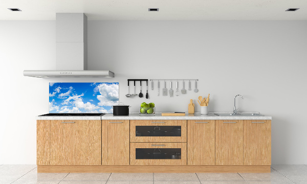 Spatplaat keuken Wolken aan de hemel