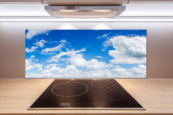 Spatplaat keuken Wolken aan de hemel
