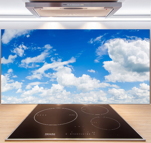 Spatplaat keuken Wolken aan de hemel