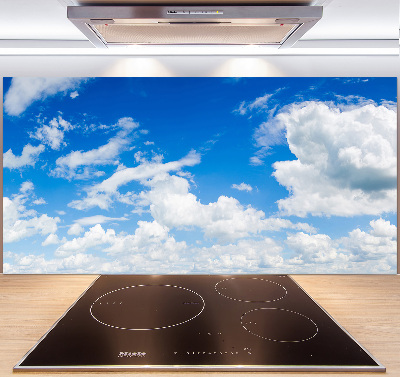 Spatplaat keuken Wolken aan de hemel