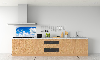 Spatplaat keuken Wolken aan de hemel