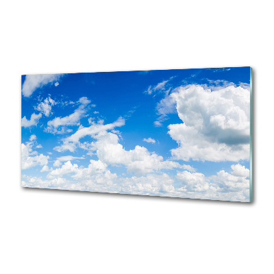 Spatplaat keuken Wolken aan de hemel