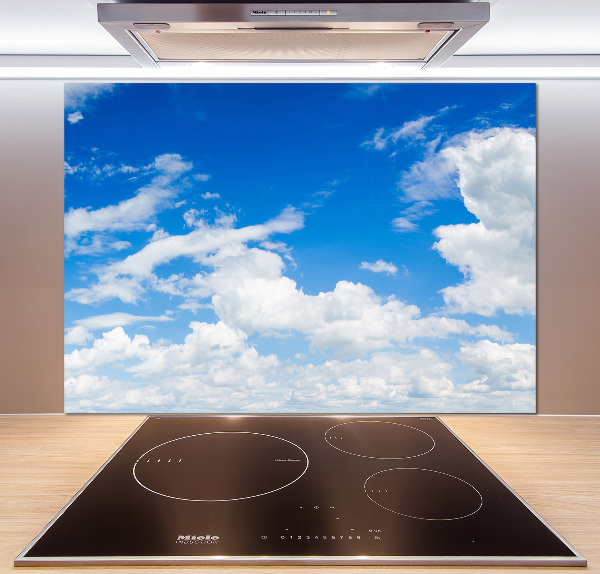 Spatplaat keuken Wolken aan de hemel