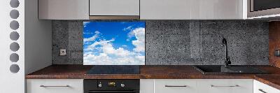 Spatplaat keuken Wolken aan de hemel