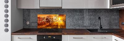 Keuken achterwand Zonsondergang