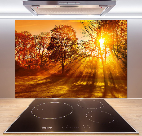 Keuken achterwand Zonsondergang