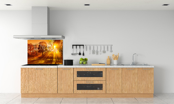 Keuken achterwand Zonsondergang