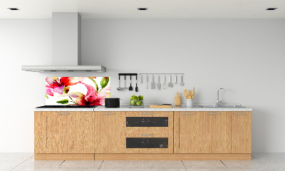 Keuken achterwand Lelie