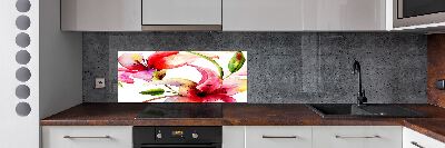 Keuken achterwand Lelie