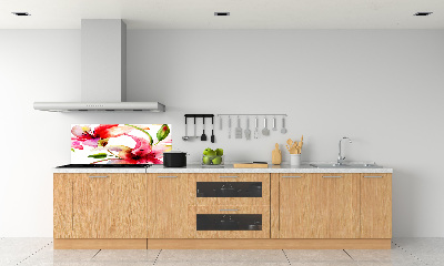 Panel szklany do kuchni Lilia