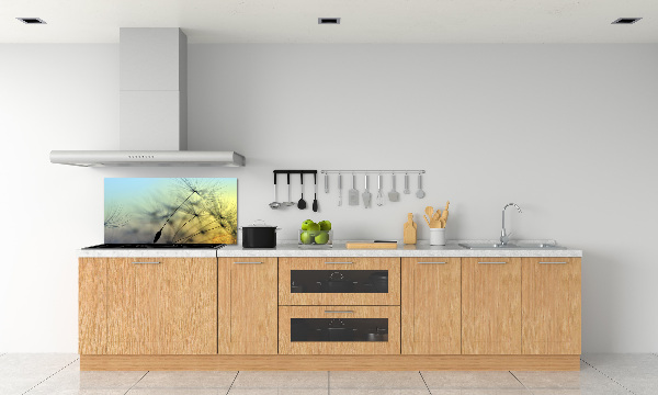 Spatplaat keuken Paardenbloemzaden