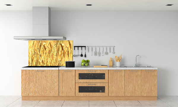 Glazen achterwand keuken Graan
