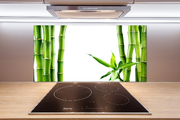 Achterwand keuken Bamboe