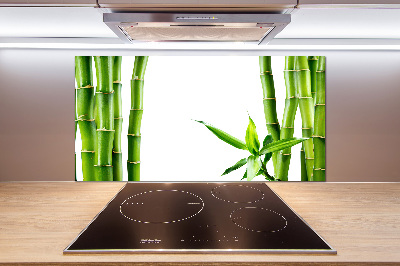 Achterwand keuken Bamboe