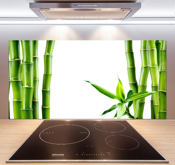 Achterwand keuken Bamboe