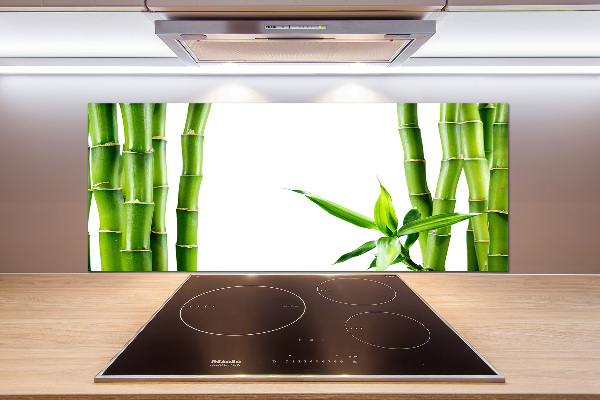 Achterwand keuken Bamboe