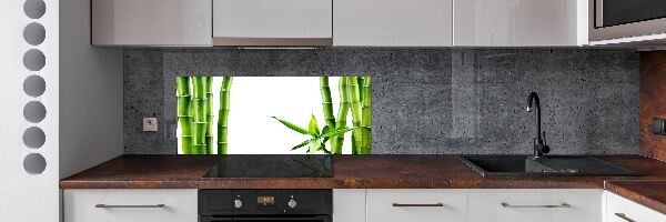 Achterwand keuken Bamboe