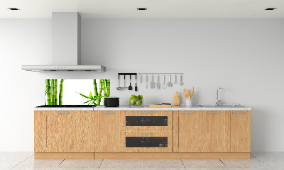 Achterwand keuken Bamboe