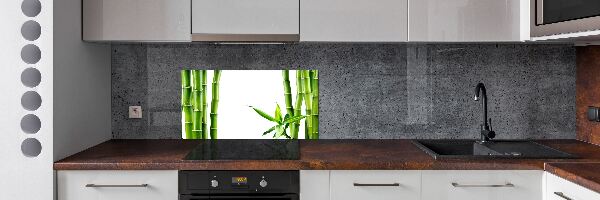 Achterwand keuken Bamboe
