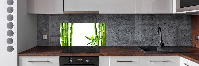 Achterwand keuken Bamboe