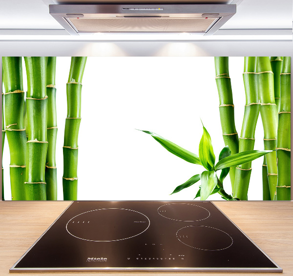 Achterwand keuken Bamboe
