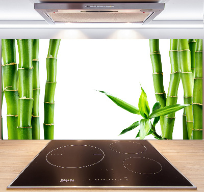 Achterwand keuken Bamboe