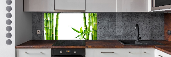 Achterwand keuken Bamboe
