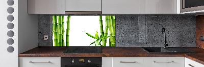 Achterwand keuken Bamboe