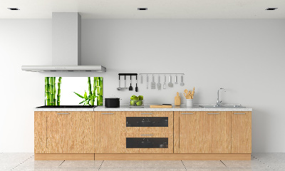 Achterwand keuken Bamboe