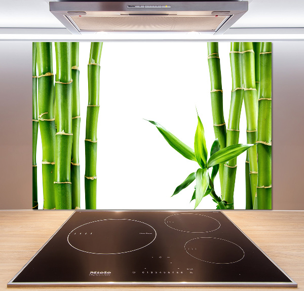 Achterwand keuken Bamboe