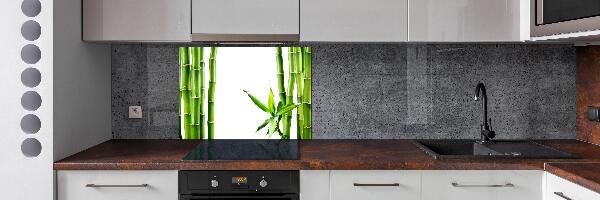 Achterwand keuken Bamboe