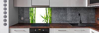 Achterwand keuken Bamboe