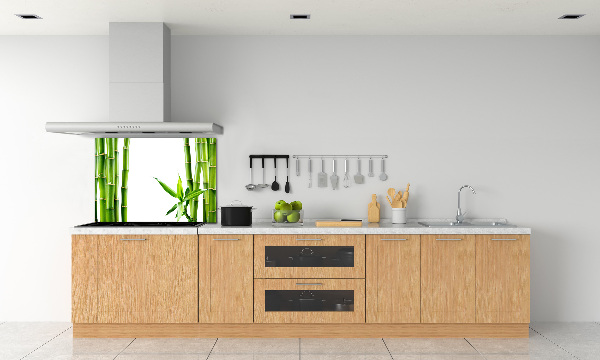 Achterwand keuken Bamboe