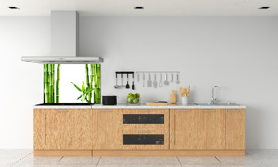 Achterwand keuken Bamboe