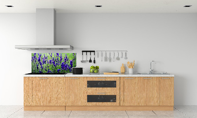 Spatscherm keuken Lavendel