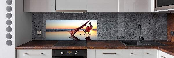 Spatplaat keuken Dansende vrouw