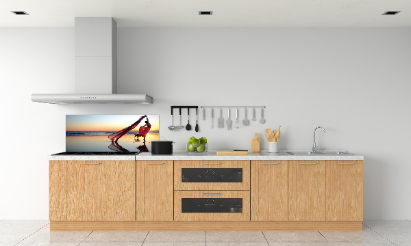Spatplaat keuken Dansende vrouw