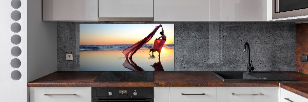 Spatplaat keuken Dansende vrouw