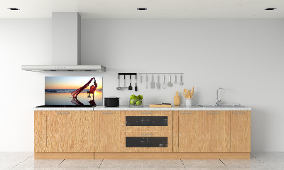 Spatplaat keuken Dansende vrouw