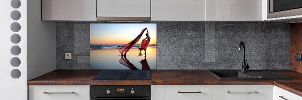 Spatplaat keuken Dansende vrouw