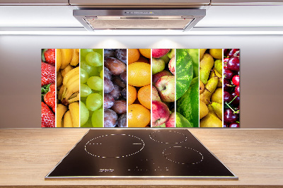 Spatscherm keuken Fruit