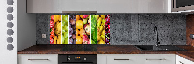 Spatscherm keuken Fruit