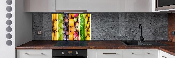 Spatscherm keuken Fruit