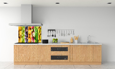 Spatscherm keuken Fruit
